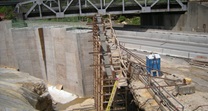 July 2014 - West Bound 207 Abutment 1 Wingwall A Concrete Placement