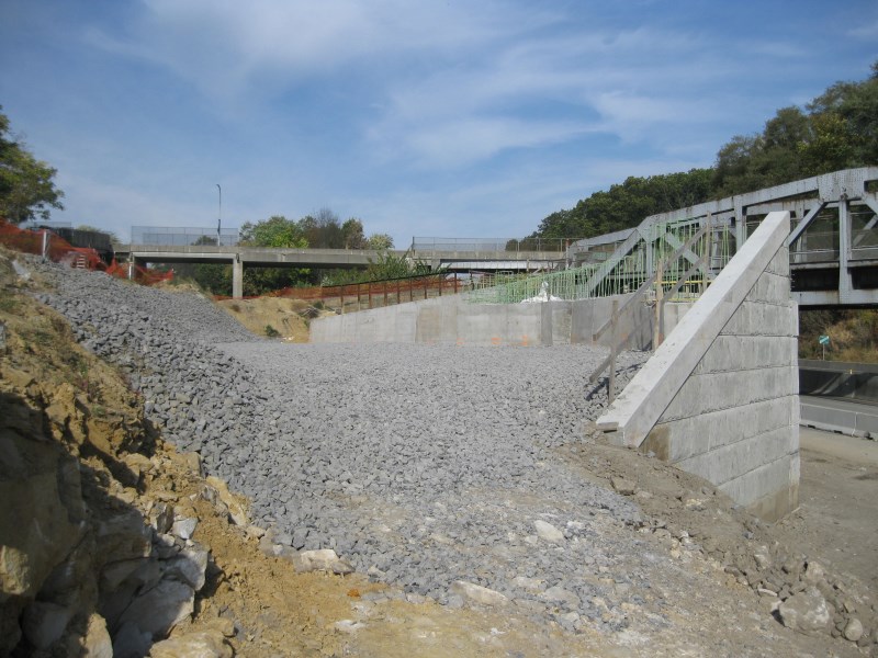 October 2014 - West Bound 207 Abutment 1 Structure Backfill