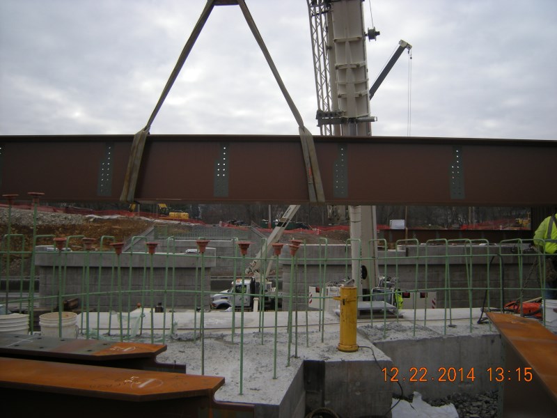 January 2015 - WB-207 Setting Girder Span 2