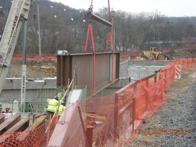 January 2015 - WB-207 Setting Girder Span 2