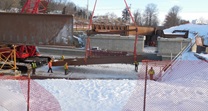 February 2015 - WB-207 Preparing Span 1 Girder