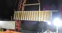 February 2015 - WB-207 Preparing Span 1 Girder