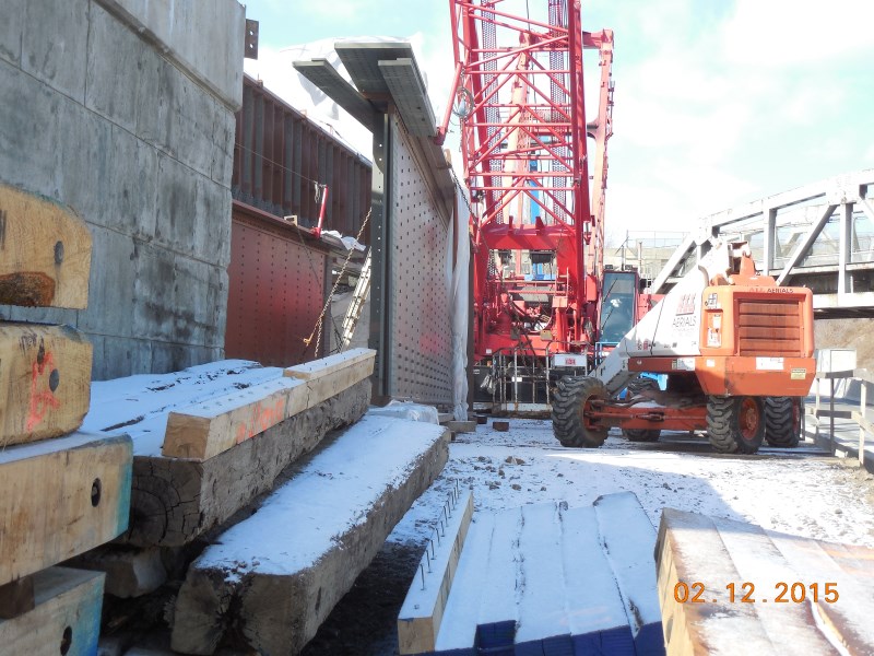 February 2015 - WB-207 Preparing Girders for Span 1