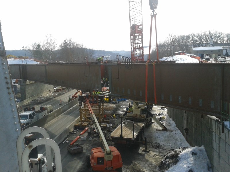 March 2015 - WB-207 Span Erection