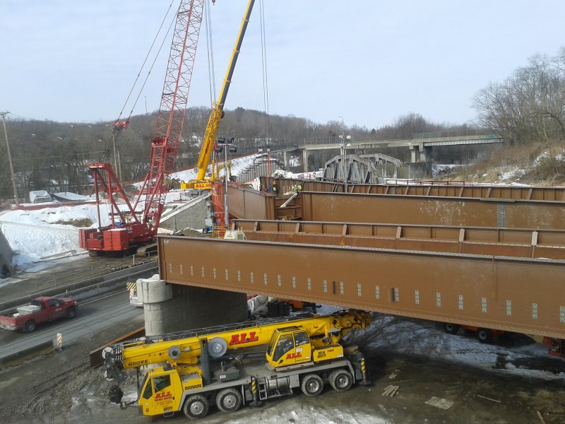 March 2015 - WB-207 Span Erection