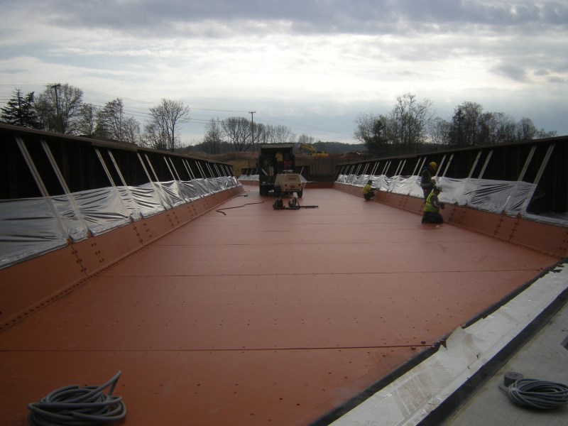 May 2015 - WB-207 Prepping Area For Waterproofing Application