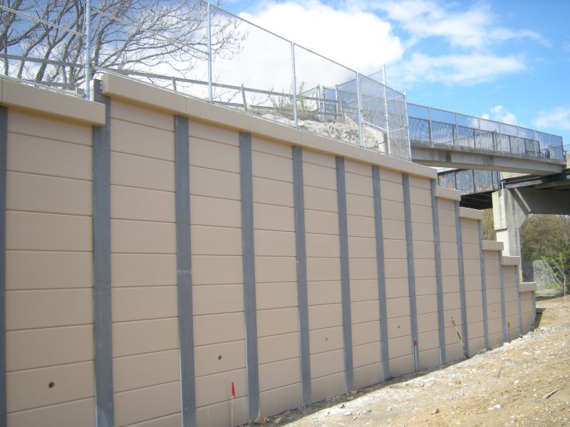 May 2015 - WB-207-208 Completed Post and Plank Wall