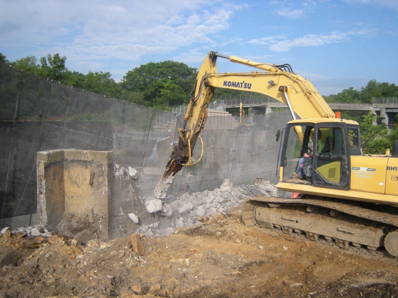 July 2015 207-WB Demolition of Abutment 2