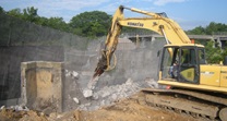 July 2015 207-WB Demolition of Abutment 2