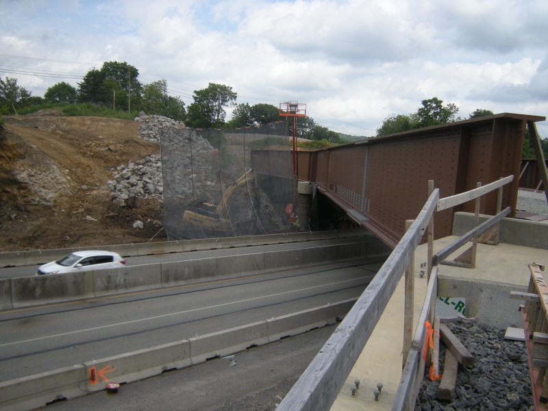 July 2015 207-WB Abutment 2 Demolition