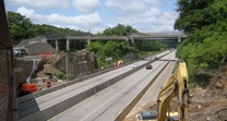 July 2015 207 Project View from Existing Abutment 1 to Abutment 2