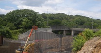 July 2015 207 Project View of Existing Abutment 1 Demolition