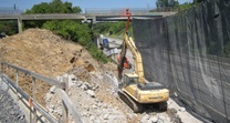 July 2015 207-WB Demolition of Existing Abutment 1