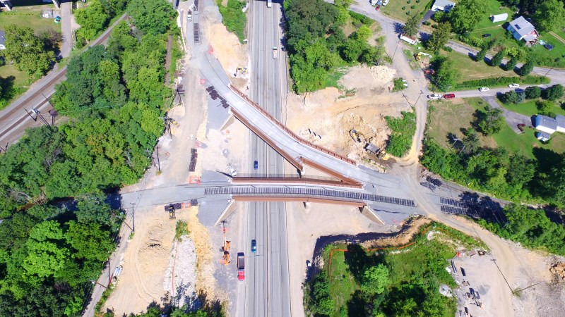 July 2015 WB 207 and WB 208 Aerial View of Project