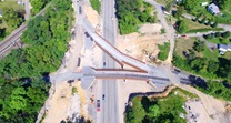 July 2015 WB 207 and WB 208 Aerial View of Project