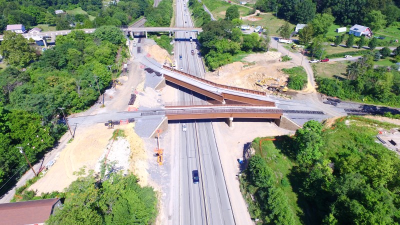 July 2015 WB 207 and WB 208 Aerial View of Project