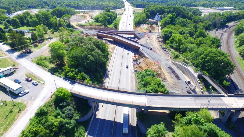 July 2015 WB 207 and WB 208 Aerial View of Project