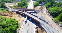 July 2015 WB 207 and WB 208 Aerial View of Project