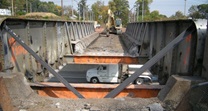 October 2013 - Removing Bridge Deck Concrete