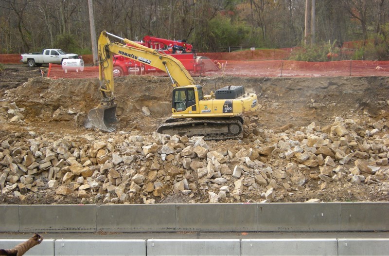 November 2013 - Abutment 1 Excavation