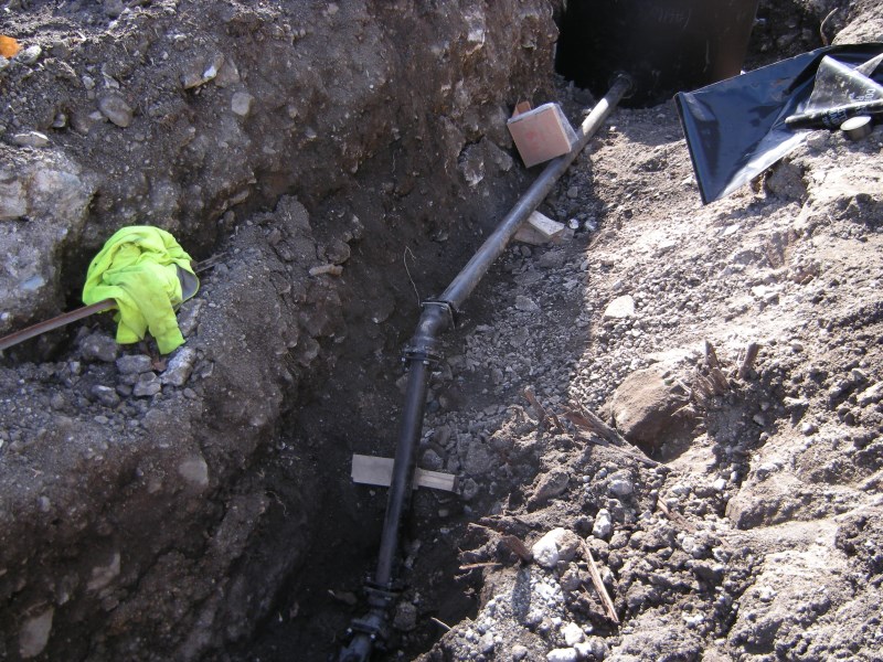 November 2013 - Sanitary Sewer Line Installation