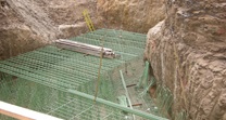 June 2014 - Placement of Rebar For Abutment 1 Footer