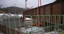 January 2015 - WB-208 Bridge Setting Girder for Span 2