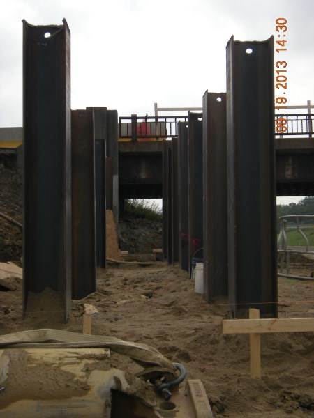 October 2013 - Abutment 2 Piling