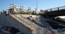 February 2014 - 210A Abutment 2 and Retaining Wall