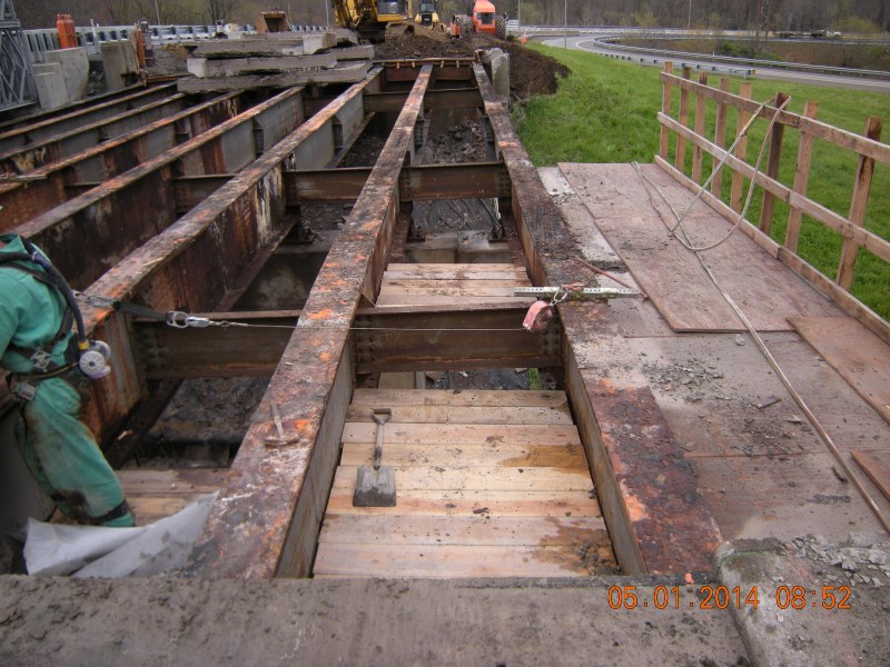 May 2014 - Removal of Existing Bridge Structure