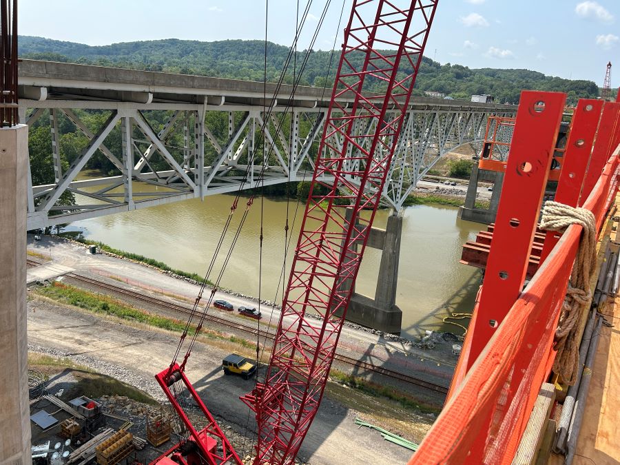 Existing-Beaver-River-Bridge-from-Pier-4WB-2024-07-31