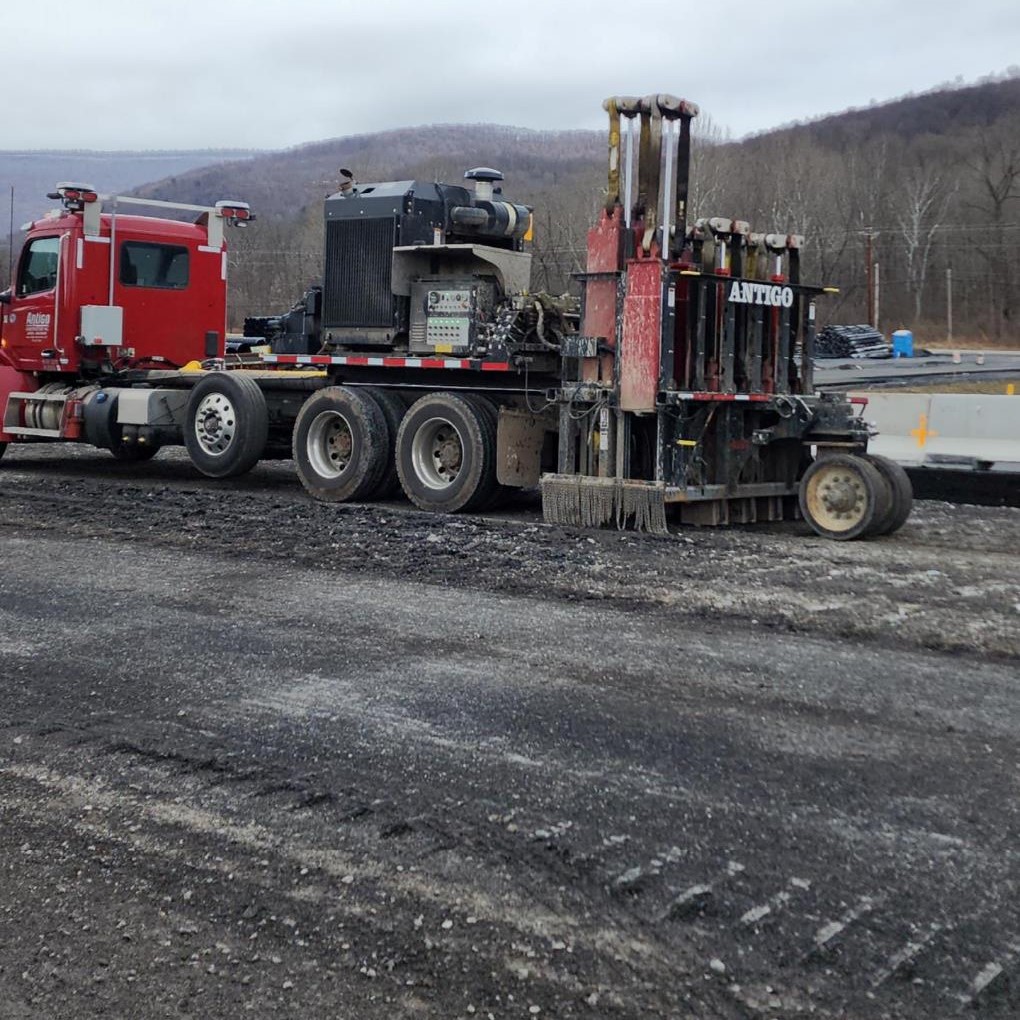 Existing Concrete Roadway Demo