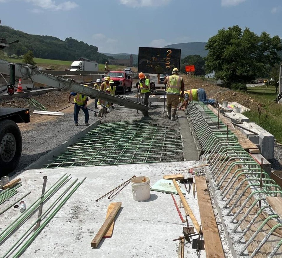 Wall 129.59 Final Moment Slab Pour