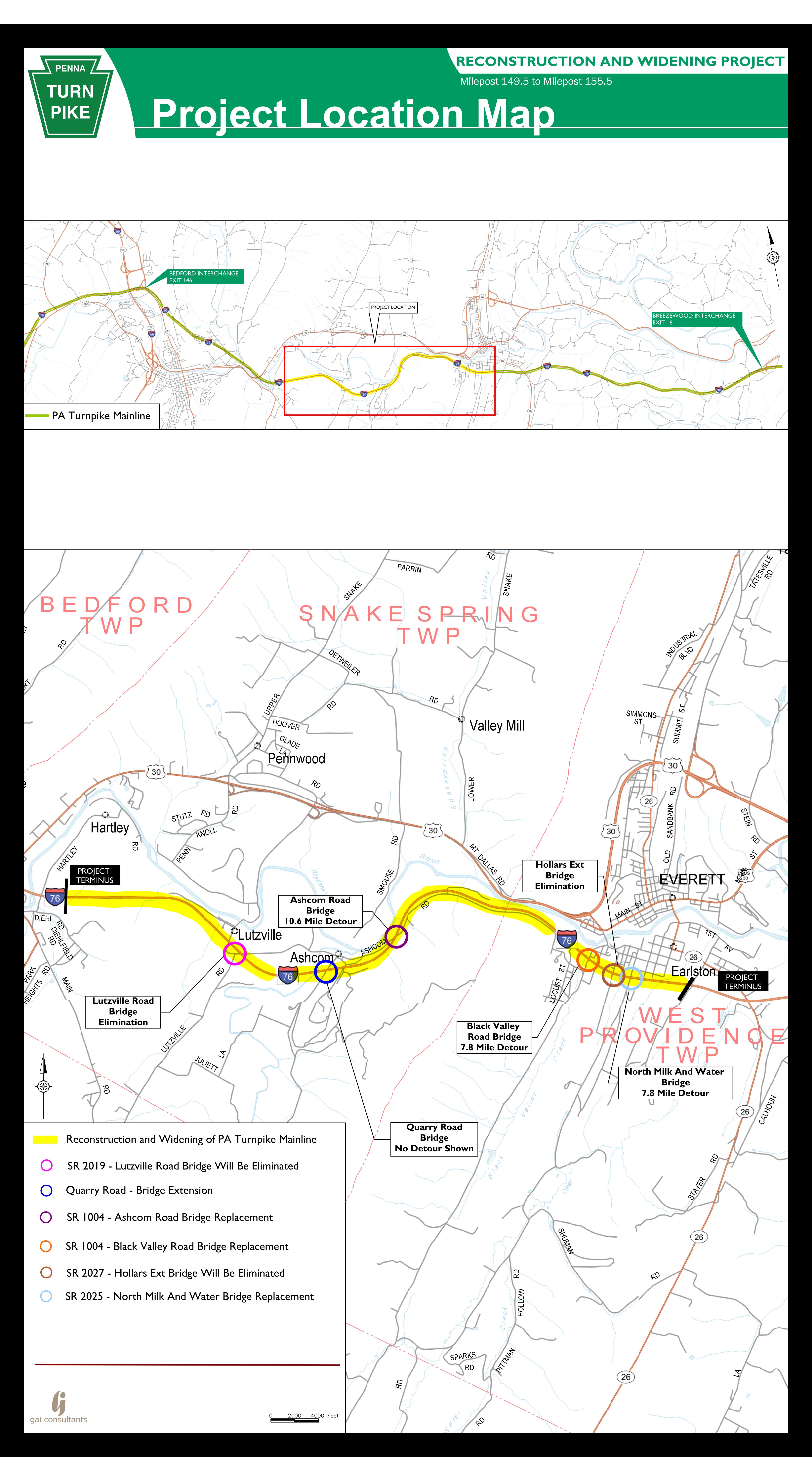 Milepost-149-155-mapinset Milepost 149.5 to Milepost 155.5: Project Map