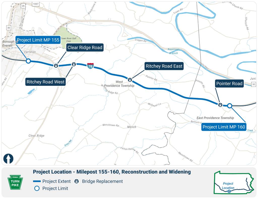 MP 155-160 Map 2025