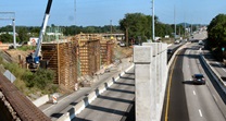 WB402 Abutment 1 Westbound Wall Panels