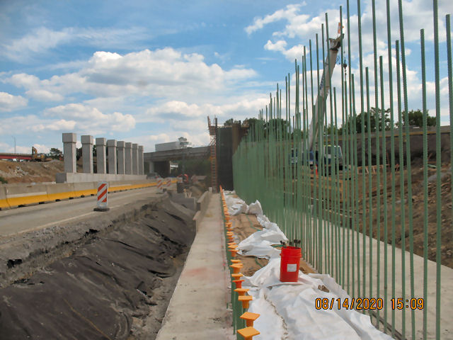 WB402 Abutment 1 Westbound Wall Panel
