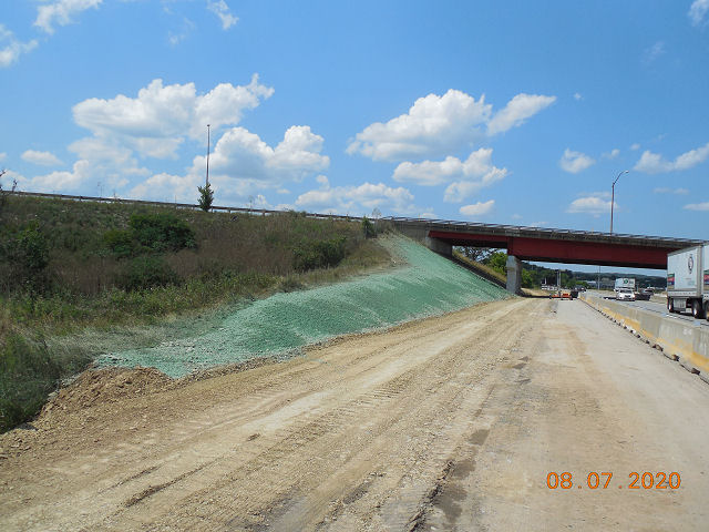 Eastbound Roadway Grading