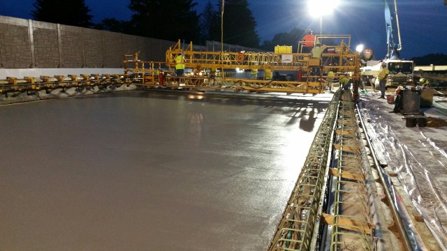 WB-403 Eastbound Deck Placement Stage 3