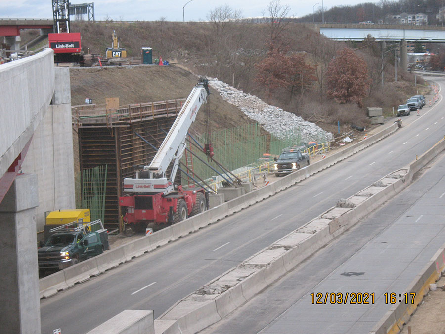 WB-402 Abutment 2 Eastbound Panel