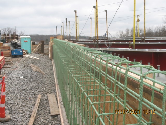 WB-402 Westbound Abutment 2 Backwall