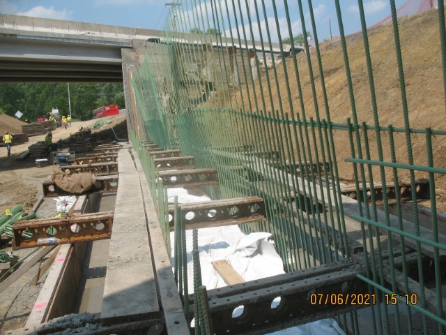 WB-403 Abutment 2 Footing Stage 3