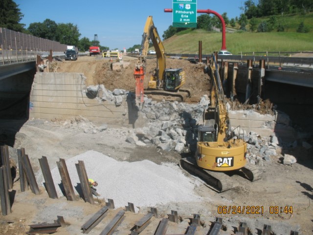 WB-403 Existing Abutment Removal