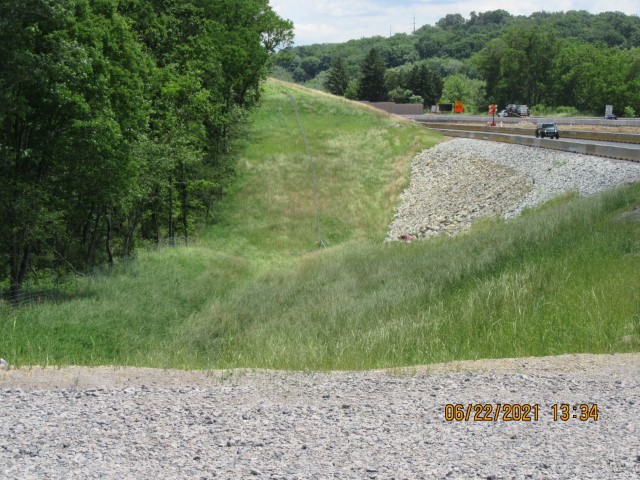 Pavement Removal in Median