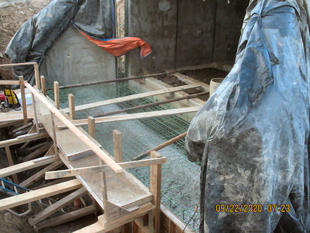 WB-401 Culvert Outlet Apron Formwork