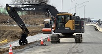 Excavation for widening