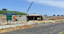 Downingtown Interchange construction