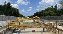 Thomas Road bridge paving