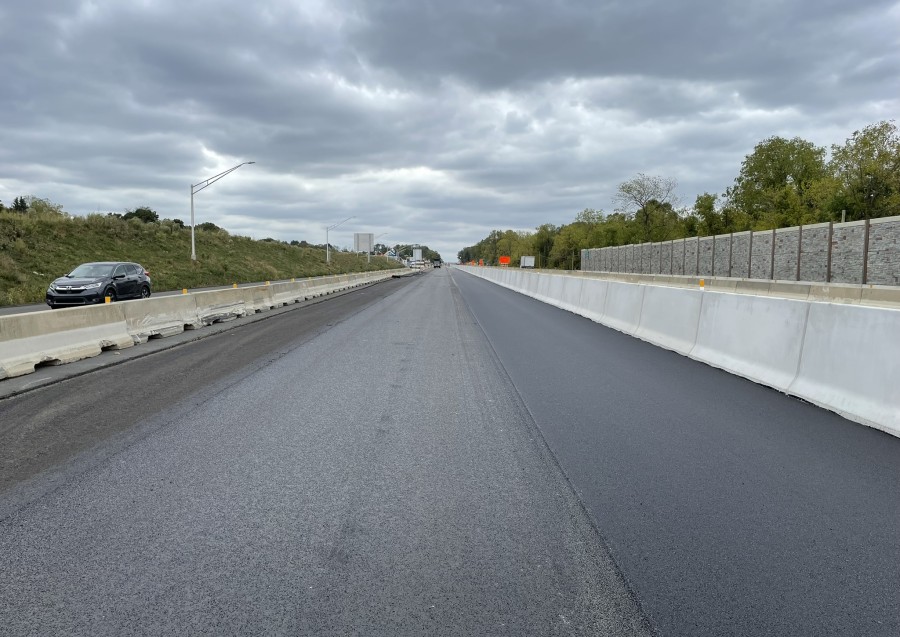 center area pavement