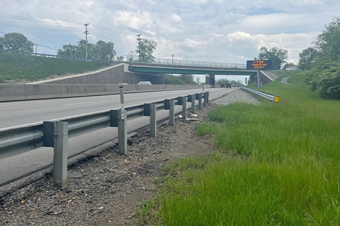 Center Road bridge replacement over the Mainline